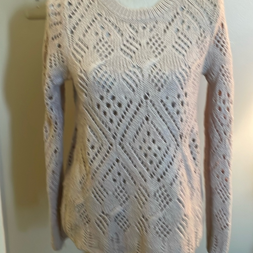 Loft open knit sweater